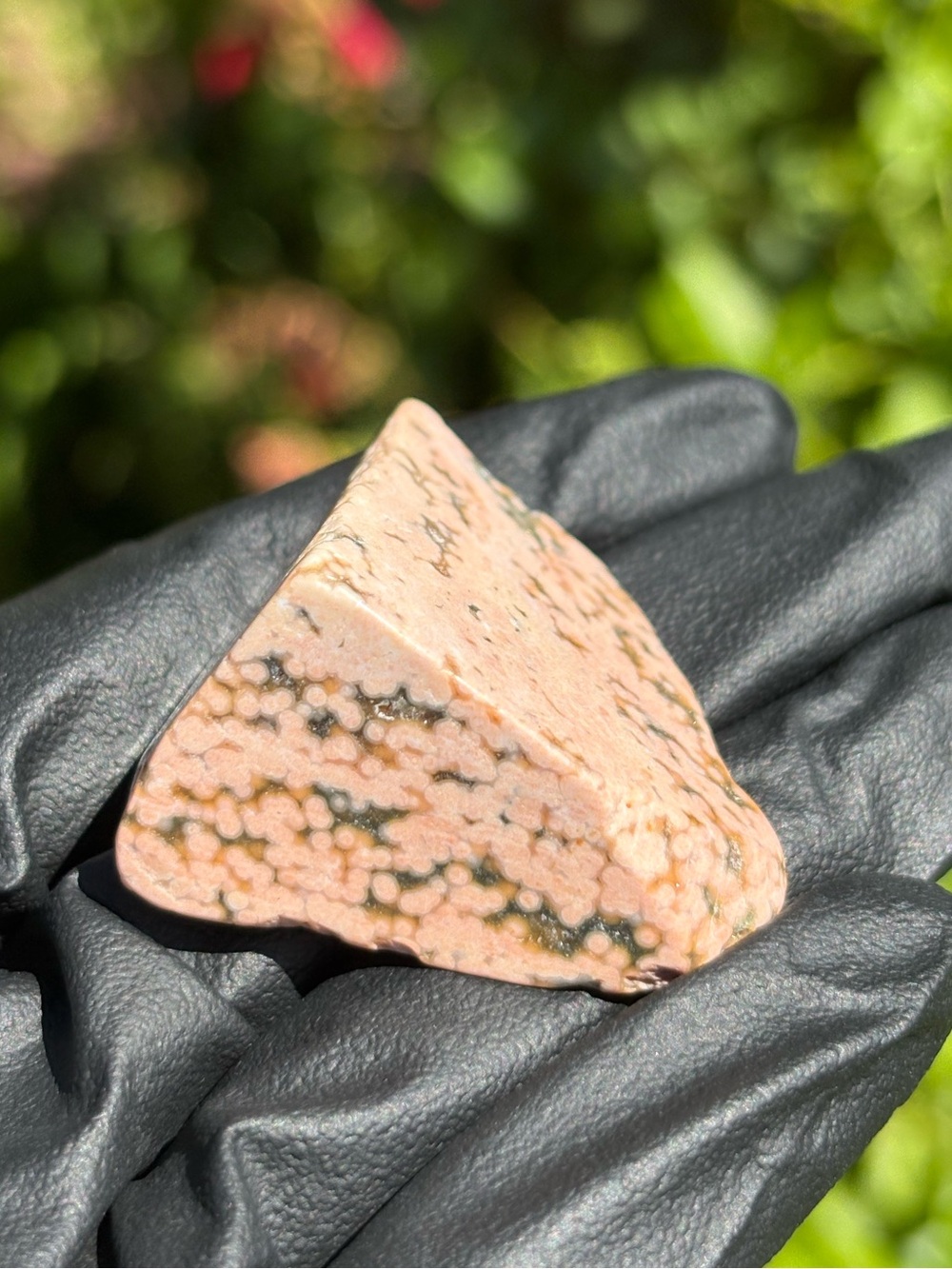 Small Ocean Jasper Crystal Freeform - Polished Sea Jasper - OBJ - Picture 6 of 10